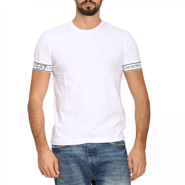Ea7 Outlet: T-shirt men | T-Shirt Ea7 Men White | T-Shirt Ea7 6YPTB4 ...