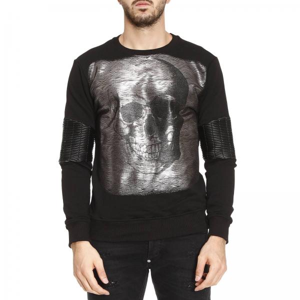 Philipp Plein Outlet: Sweater men | Sweatshirt Philipp Plein Men Black ...