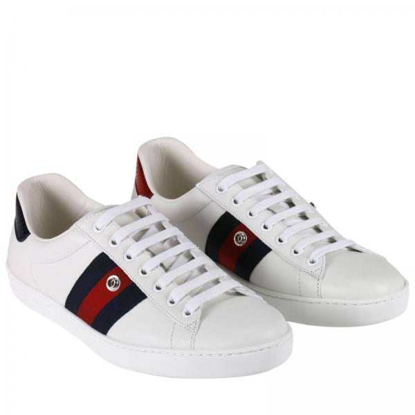 ace sneaker with removable patches
