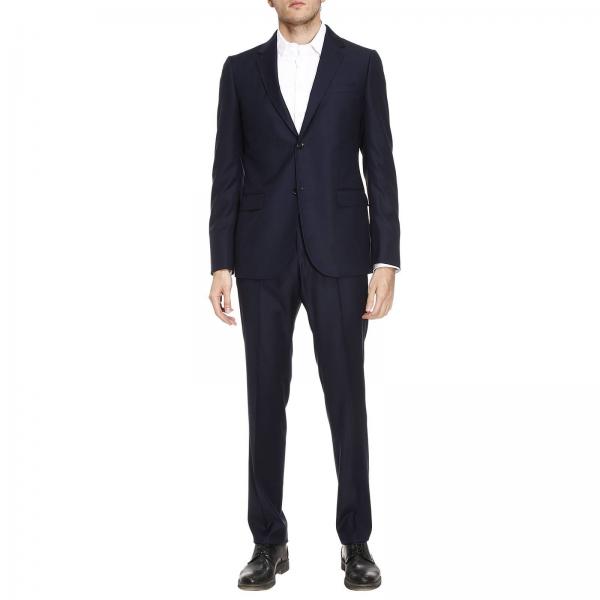 GUCCI: Two-button Monaco suit in worsted wool with 19 bottom | Suit ...