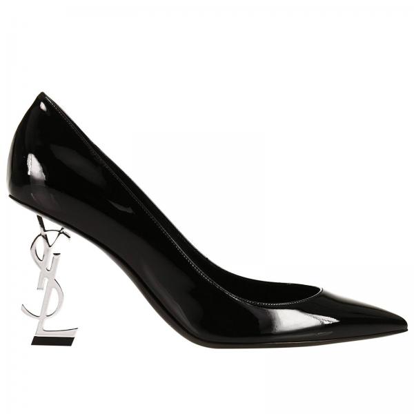 saint laurent logo pumps