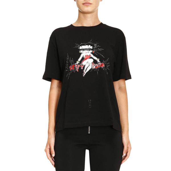 SAINT LAURENT: T-shirt women | T-Shirt Saint Laurent Women Black | T ...