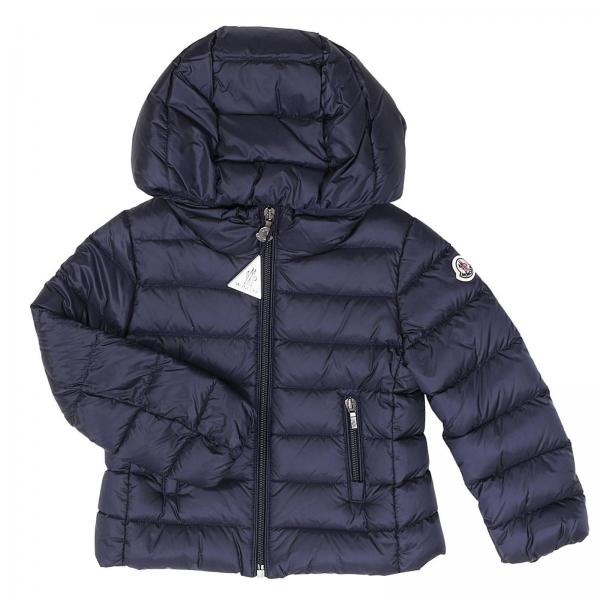 MONCLER: Jacket kids Junior - Blue | Jacket Moncler 95145341 53048 ...
