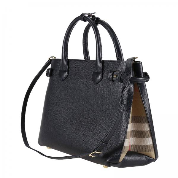 Burberry Outlet: Shoulder bag women | Handbag Burberry Women Black ...