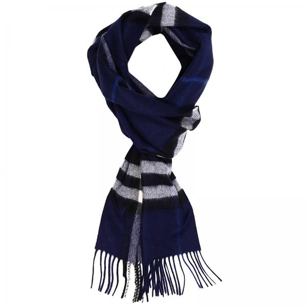 Burberry Outlet Scarf men Scarf Burberry Men Blue Scarf Burberry 3994306