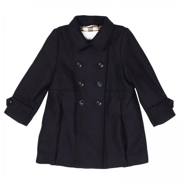 burberry coat kids black