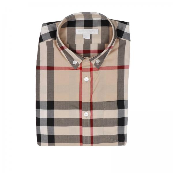 kids burberry shirt