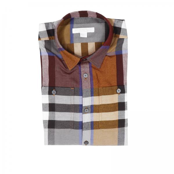 kids burberry shirt