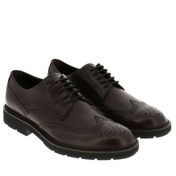 Di Rondine Suola A Derby Brogue In Pelle Motivo Light Con Coda bfY76ymgIv