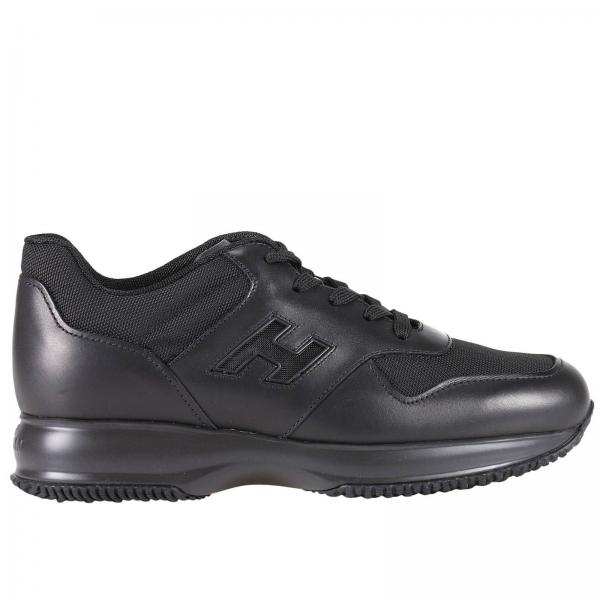 HOGAN: Shoes men - Black | Sneakers Hogan HXM00N0Y720 HJQ GIGLIO.COM