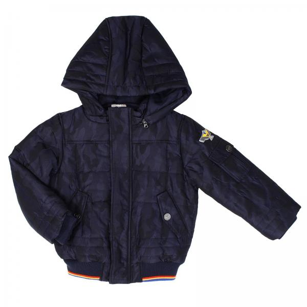Armani Junior Outlet Jacket kids Jacket Armani Junior Kids Blue