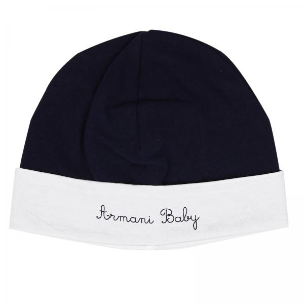 armani baby hat