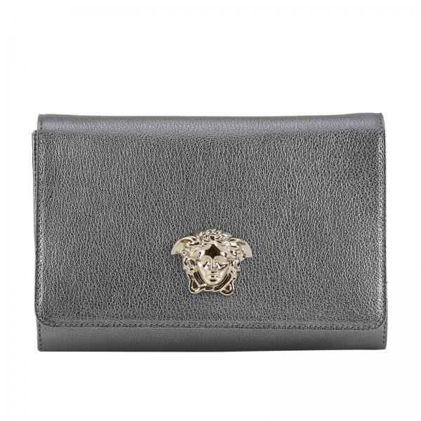 Versace Outlet: Shoulder bag women | Mini Bag Versace Women Silver ...