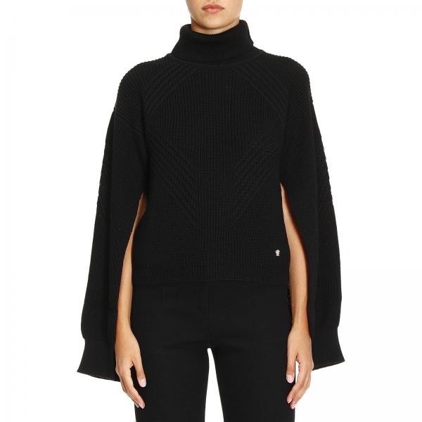Versace Outlet: Sweater women | Sweater Versace Women Black | Sweater ...