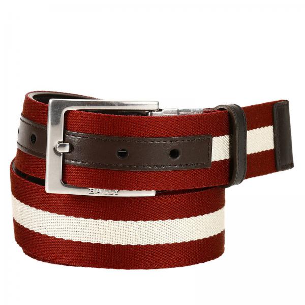 Bally Outlet: Belt men - Red | Belt Bally TONNI-35.TL 751 GIGLIO.COM