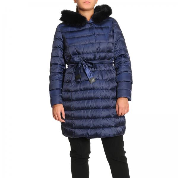 Marina Rinaldi Outlet Jacket women Jacket Marina Rinaldi Women Blue Jacket Marina Rinaldi