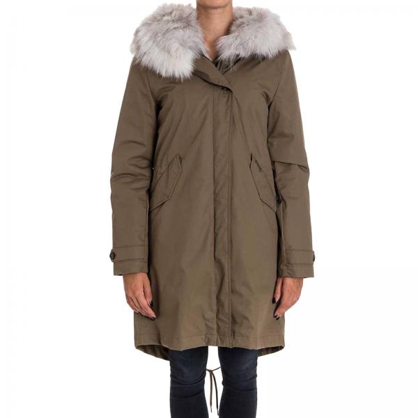 Woolrich Outlet: Jacket women - Sand | Jacket Woolrich WWCPS2501 LM10 ...