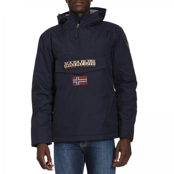 doudoune napapijri bleu