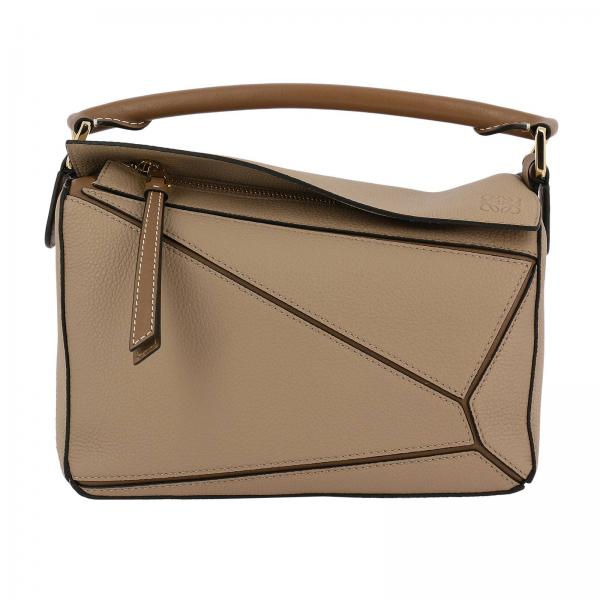 Loewe Outlet Shoulder bag women Beige Handbag Loewe 322.12.KBS21