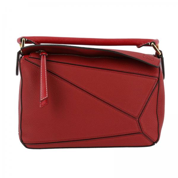 Loewe Outlet Shoulder bag women Red Handbag Loewe 322.12.KS21