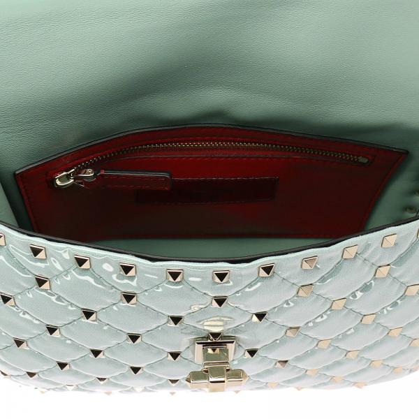 VALENTINO GARAVANI Valentino Rockstud Spike bag in pvc with micro