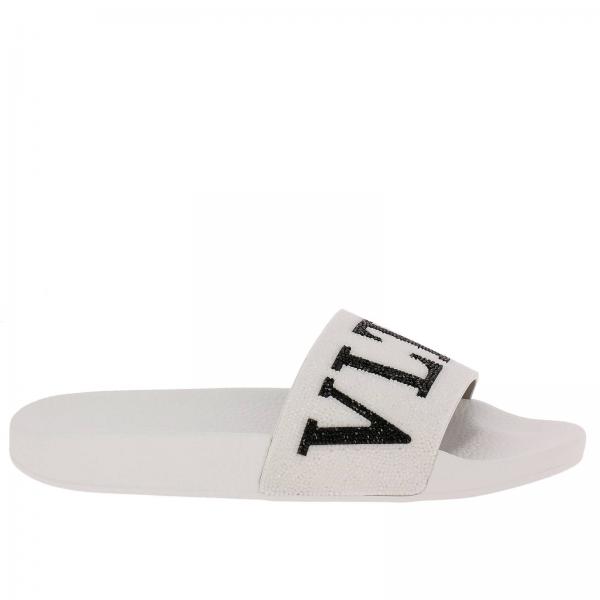 Slipper Crystal Gomma In Con Fascia Rock Logo KTFu1Jc3l