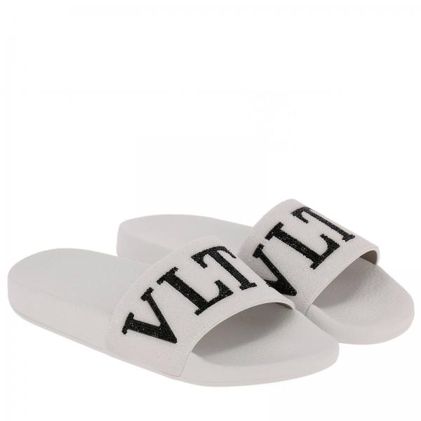 Slipper Crystal Gomma In Con Fascia Rock Logo KTFu1Jc3l