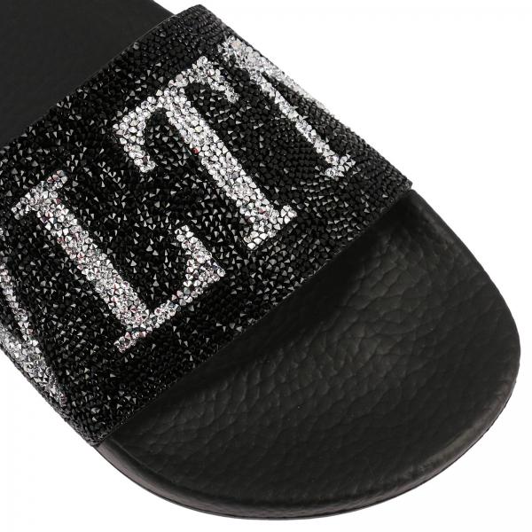 Slipper Crystal Gomma In Con Fascia Rock Logo KTFu1Jc3l