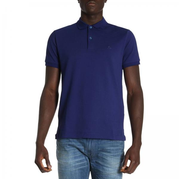Burberry Outlet: T-shirt men | T-Shirt Burberry Men Royal Blue | T ...