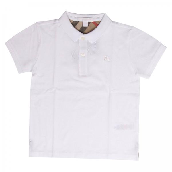 burberry polo shirt kids white