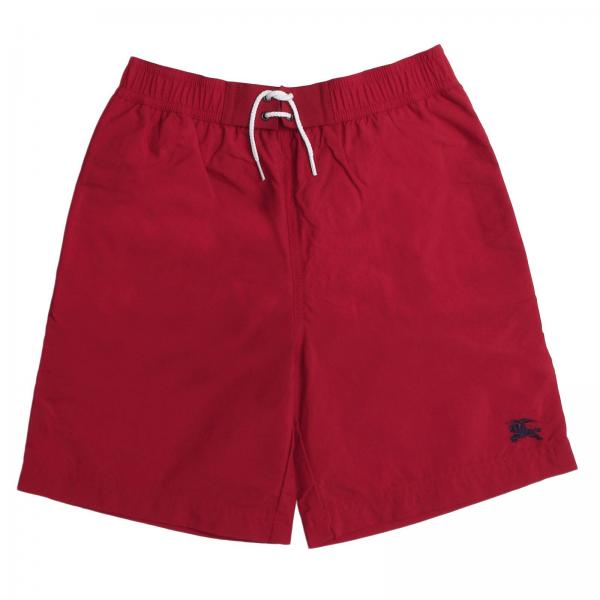 burberry shorts kids red