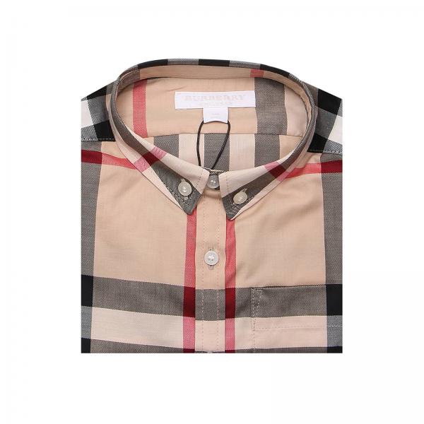 burberry shirt kids pink