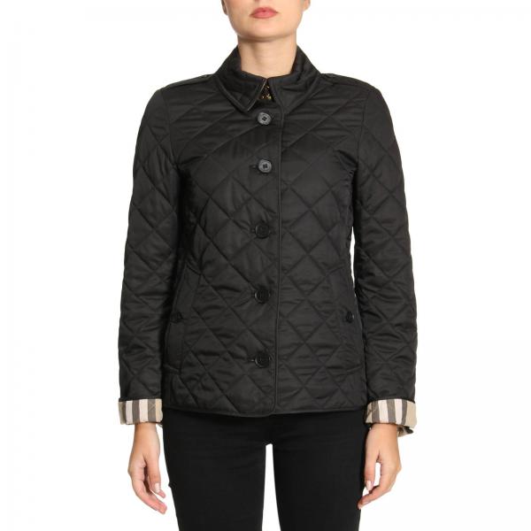 burberry jacket womens black