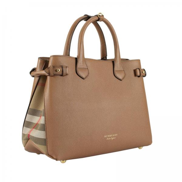 Burberry Outlet: Shoulder bag women | Handbag Burberry Women Sand ...