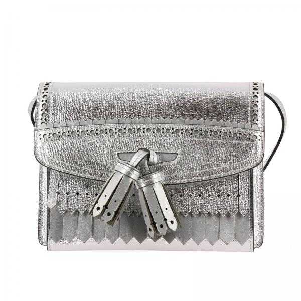 burberry shoulder bag silver