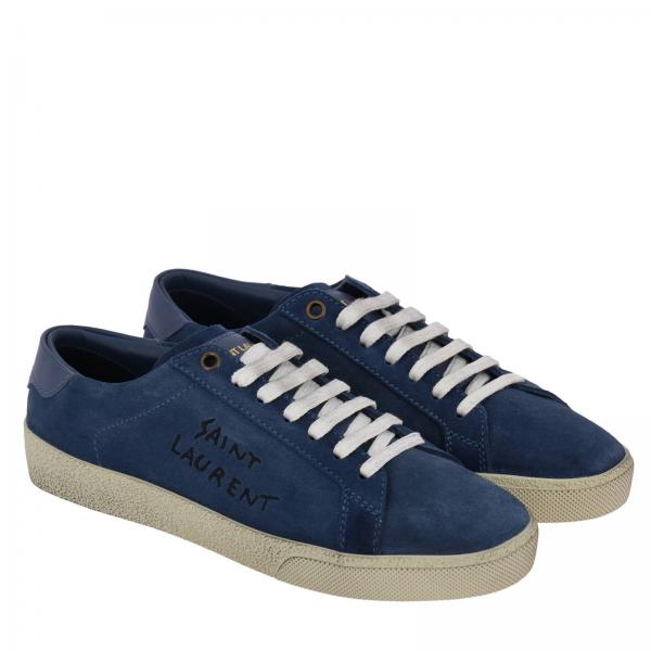 In Ricamo Classic Scamosciata Con Sneakers Pelle Logo VUqSzMp