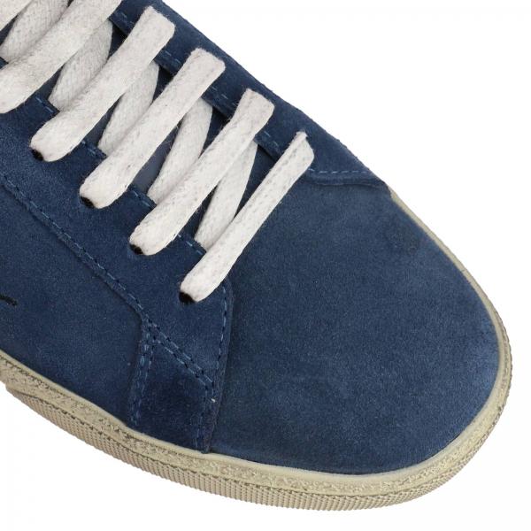 In Ricamo Classic Scamosciata Con Sneakers Pelle Logo VUqSzMp