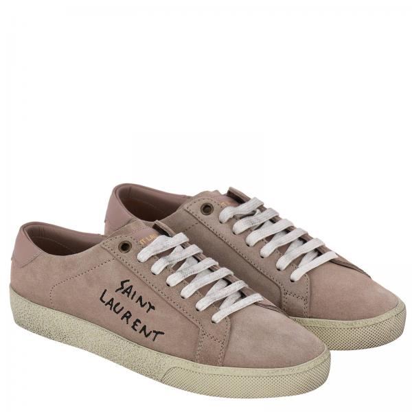 In Ricamo Classic Scamosciata Con Sneakers Pelle Logo VUqSzMp