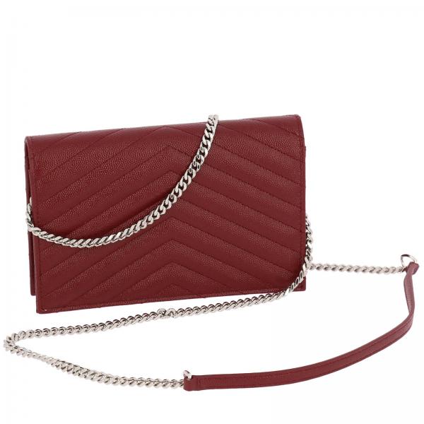 burgundy mini purse