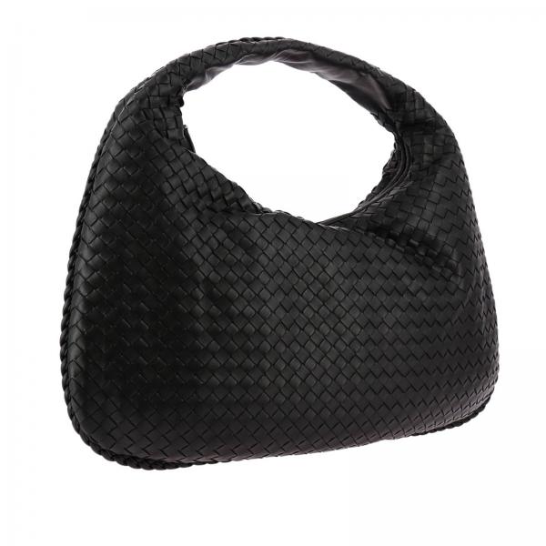 BOTTEGA VENETA: Hobo bag Veneta Large in leather with woven pattern ...