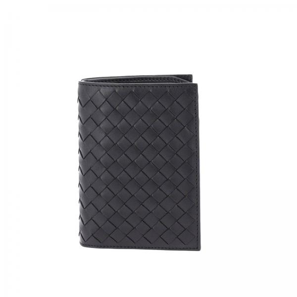 BOTTEGA VENETA: Wallet men - Black | Wallet Bottega Veneta 113113 V4651 ...