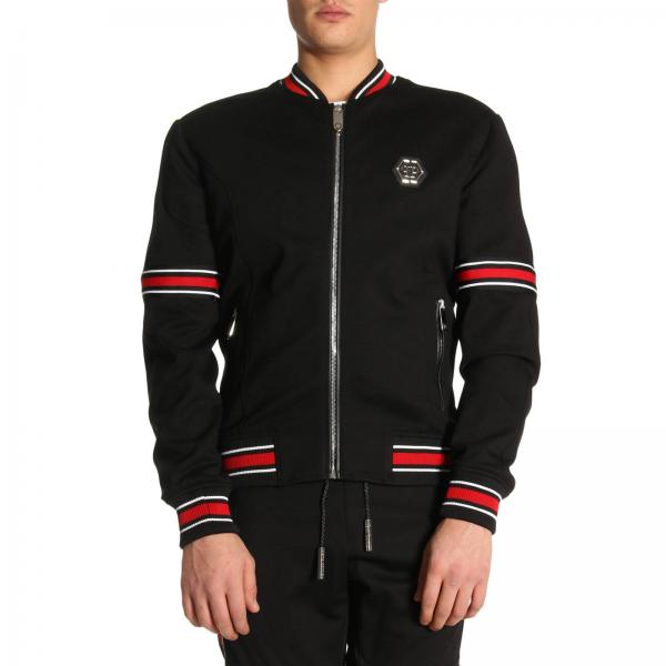 Philipp Plein Outlet: Jacket men | Jacket Philipp Plein Men Black ...