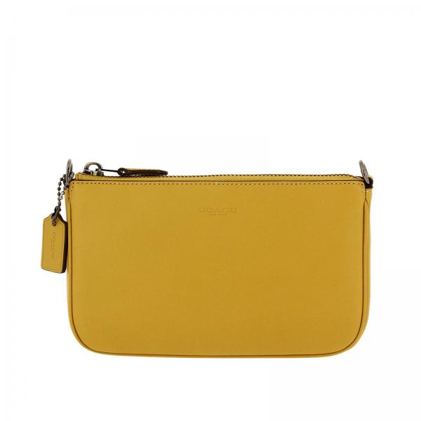 Coach Outlet Shoulder bag women Clutch Coach Women Yellow Clutch