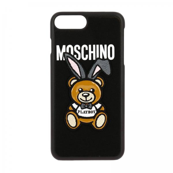Moschino Couture Outlet: Case women - Black | Case Moschino Couture ...