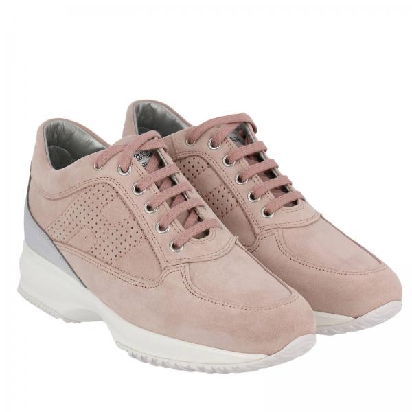 HOGAN: Shoes women - Pink | Sneakers Hogan HXW00N00E30 IDZ GIGLIO.COM
