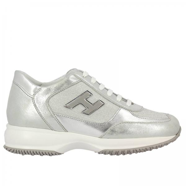 HOGAN: Shoes women | Sneakers Hogan Women Silver | Sneakers Hogan ...