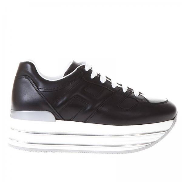HOGAN: Shoes women - Black | Sneakers Hogan HXW3460T548 KLA GIGLIO.COM