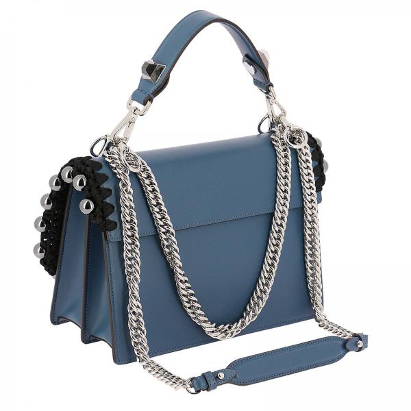 A Con Borchie Metalliche Borsa E A314 Donna I Vera Mano Corda FendiKan Pelle Dettagli Medium 8bt283 In WE2ID9YH