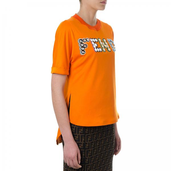 fendi orange shirt