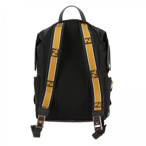 FENDI: Bags men | Backpack Fendi Men Black | Backpack Fendi 7VZ035 A2WK ...